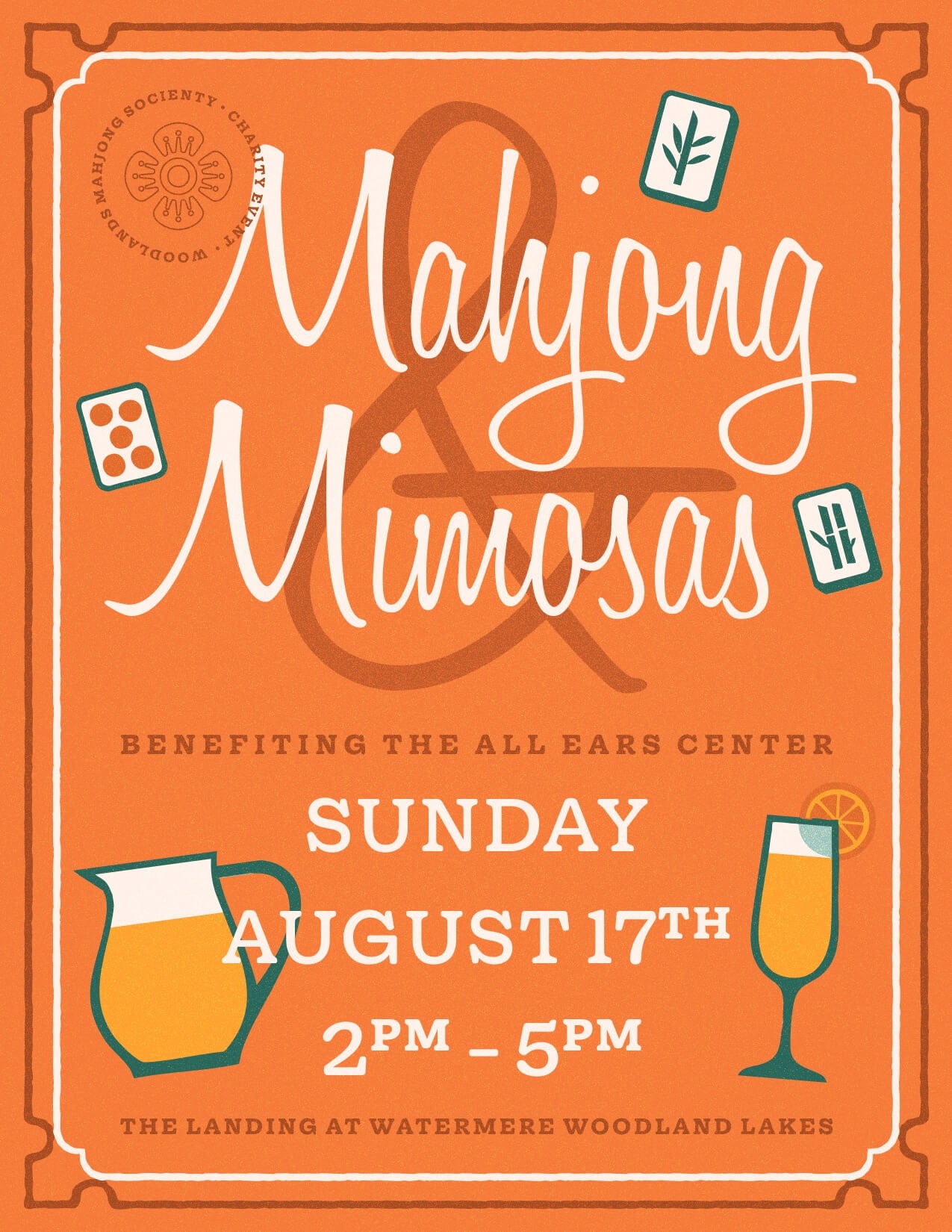 Mahjong and Mimosas Give Back Event