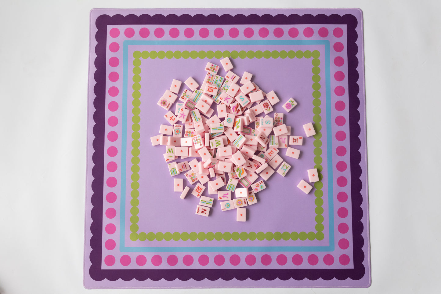 Purple Winter Seasons Mat
