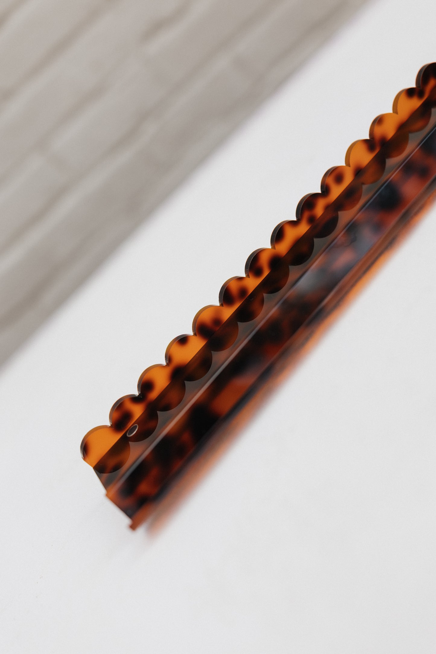Tortoiseshell Acrylic Mahjong Racks