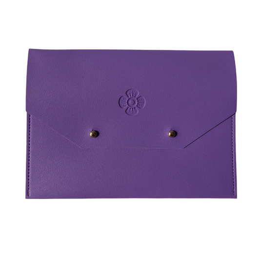 Card Clutch- Purple