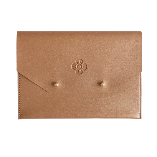 Card Clutch- Bronze
