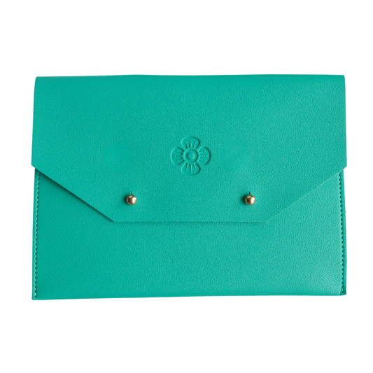 Card Clutch- Teal