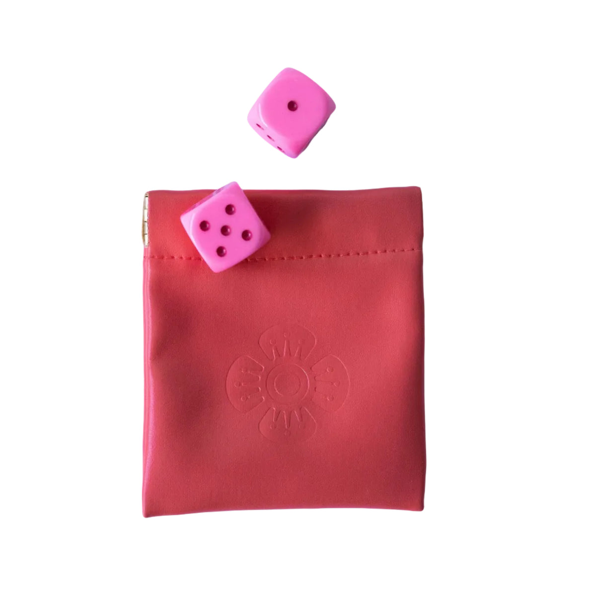 Dice Set- Bright Pink