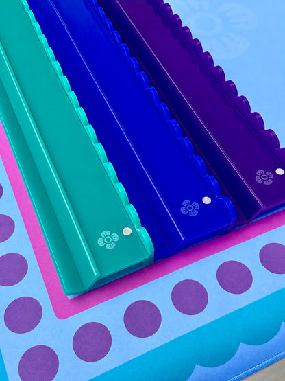 Scalloped Acrylic Mahjong Racks