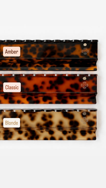 Tortoiseshell Acrylic Mahjong Racks