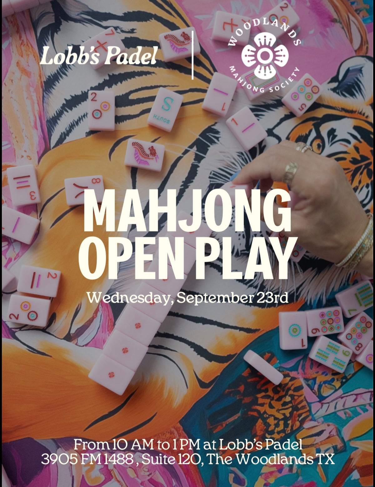 Woodlands Mahjong X Lobb’s Padel
