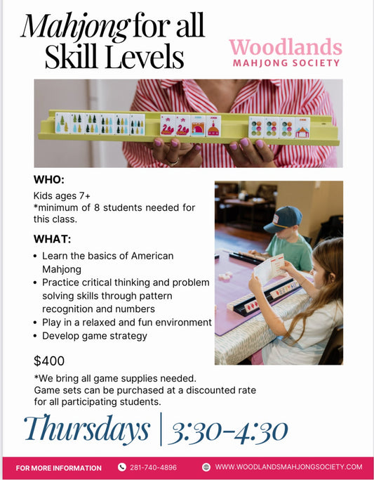 Woodlands Methodist Mahjong Enrichment