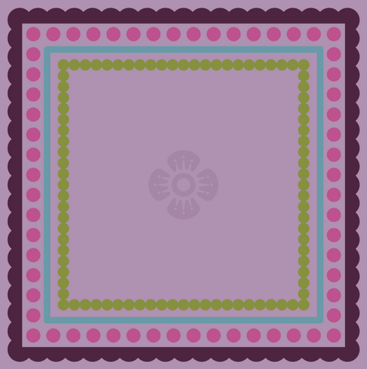 Winter (purple) Seasons Mat