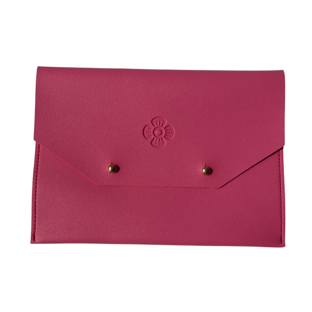 Card Clutch- Bubblegum Pink