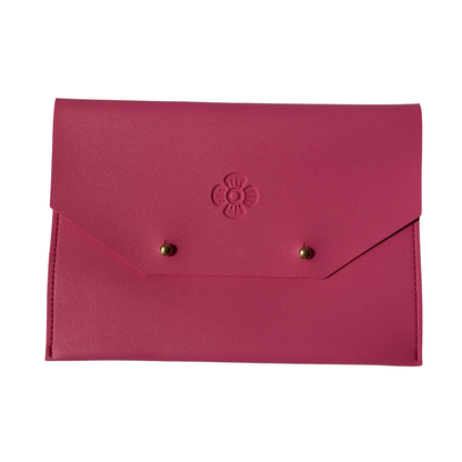 Card Clutch- Bubblegum Pink