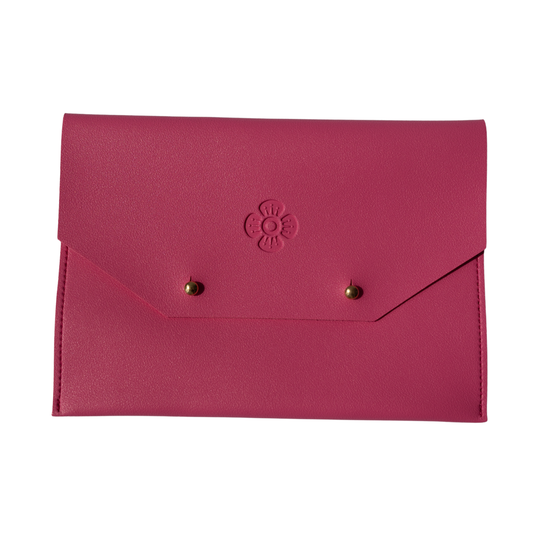 Card Clutch- Bubblegum Pink