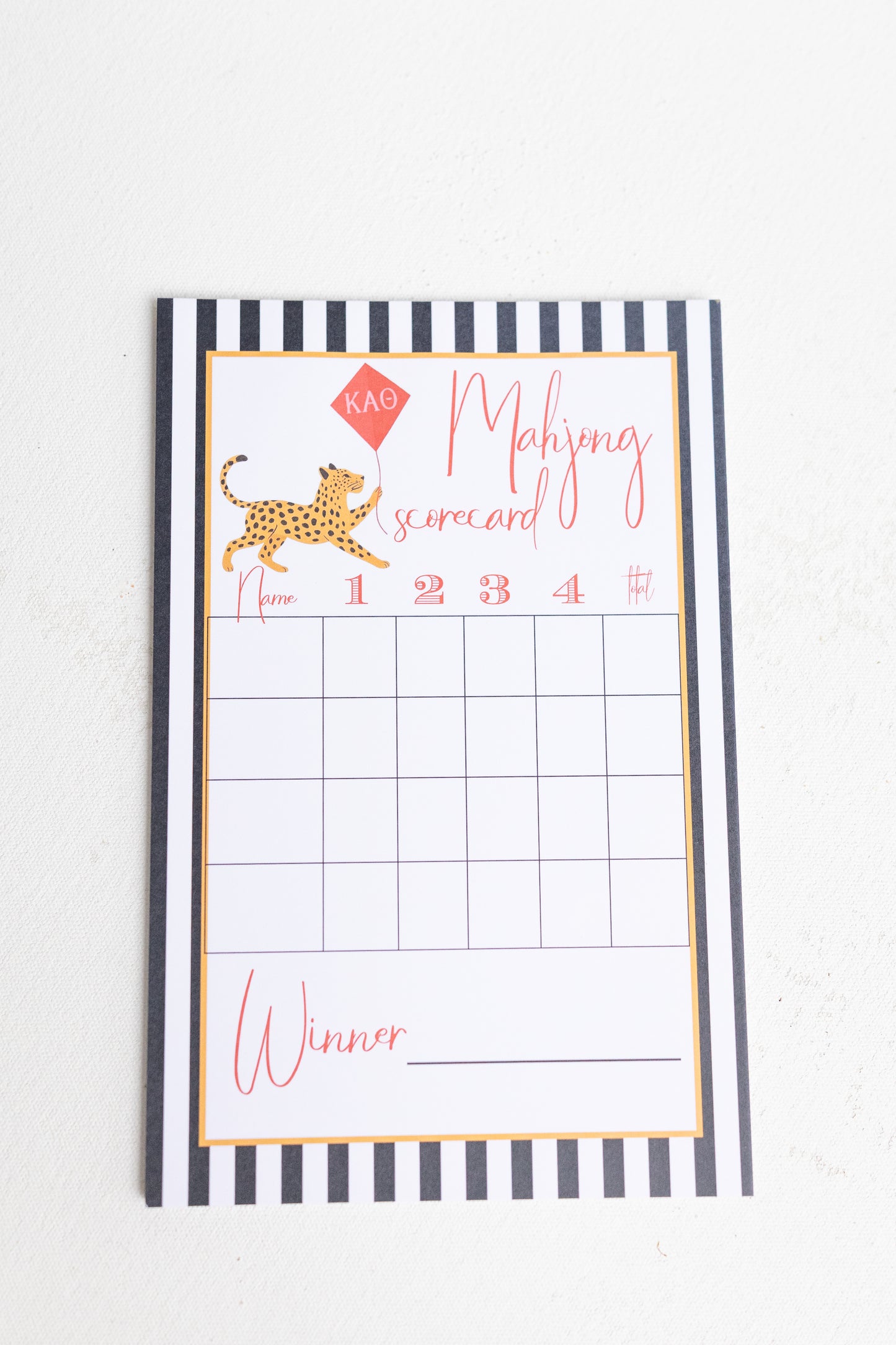 Mahjong scorepad