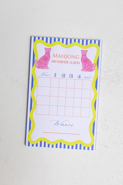 Mahjong scorepad
