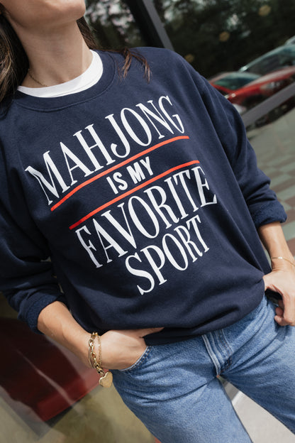 Mahjong is My Favorite Sport Sweatshirt