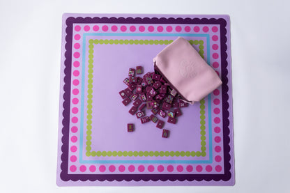 Purple Winter Seasons Mat