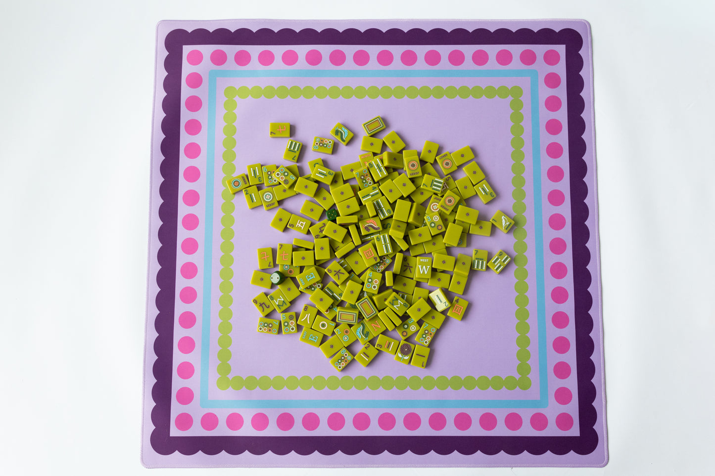 Purple Winter Seasons Mat
